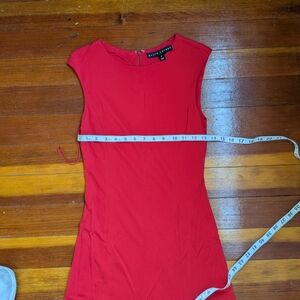Ralph Lauren Black Label Red Capsleeve Dress